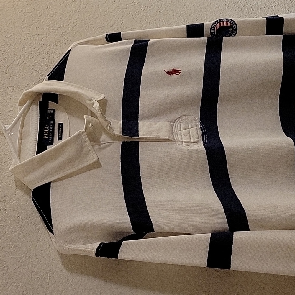 Polo by Ralph Lauren Ryder Cup Excursion Rugby - White - XLTG - Picture 2 of 16